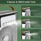 4-In-1 Multi-Function Air  Cooling  USB Fan With 7-Color Night Light...